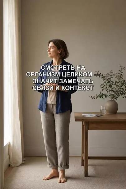 Кадр из видео «Организм как живая саморегулирующаяся система, а не механизм с заменяемыми деталями»