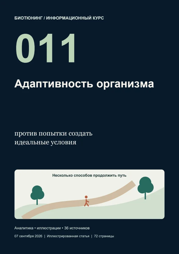 Обложка курса 011: несколько доступных маршрутов как образ адаптивности
