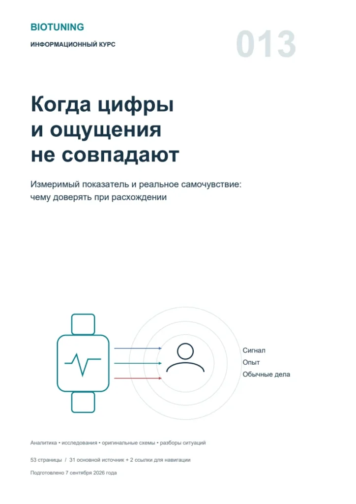 Обложка курса 013: измерительный прибор и человек как два источника информации